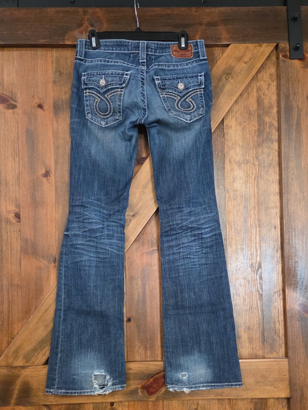 Y2K Big Star Flap Pocket Jeans Suze 27 L
